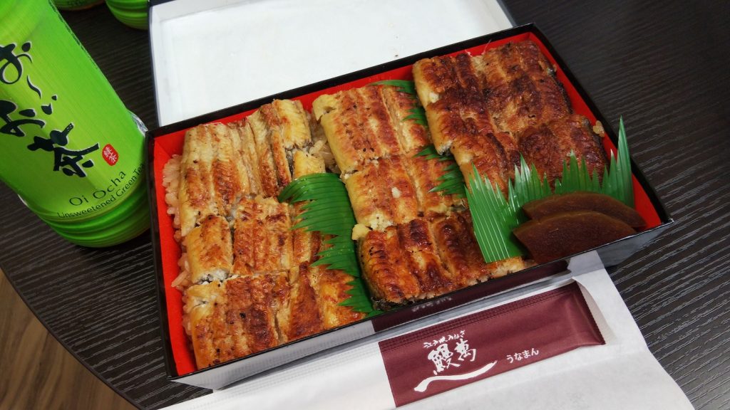 阪急鰻弁当